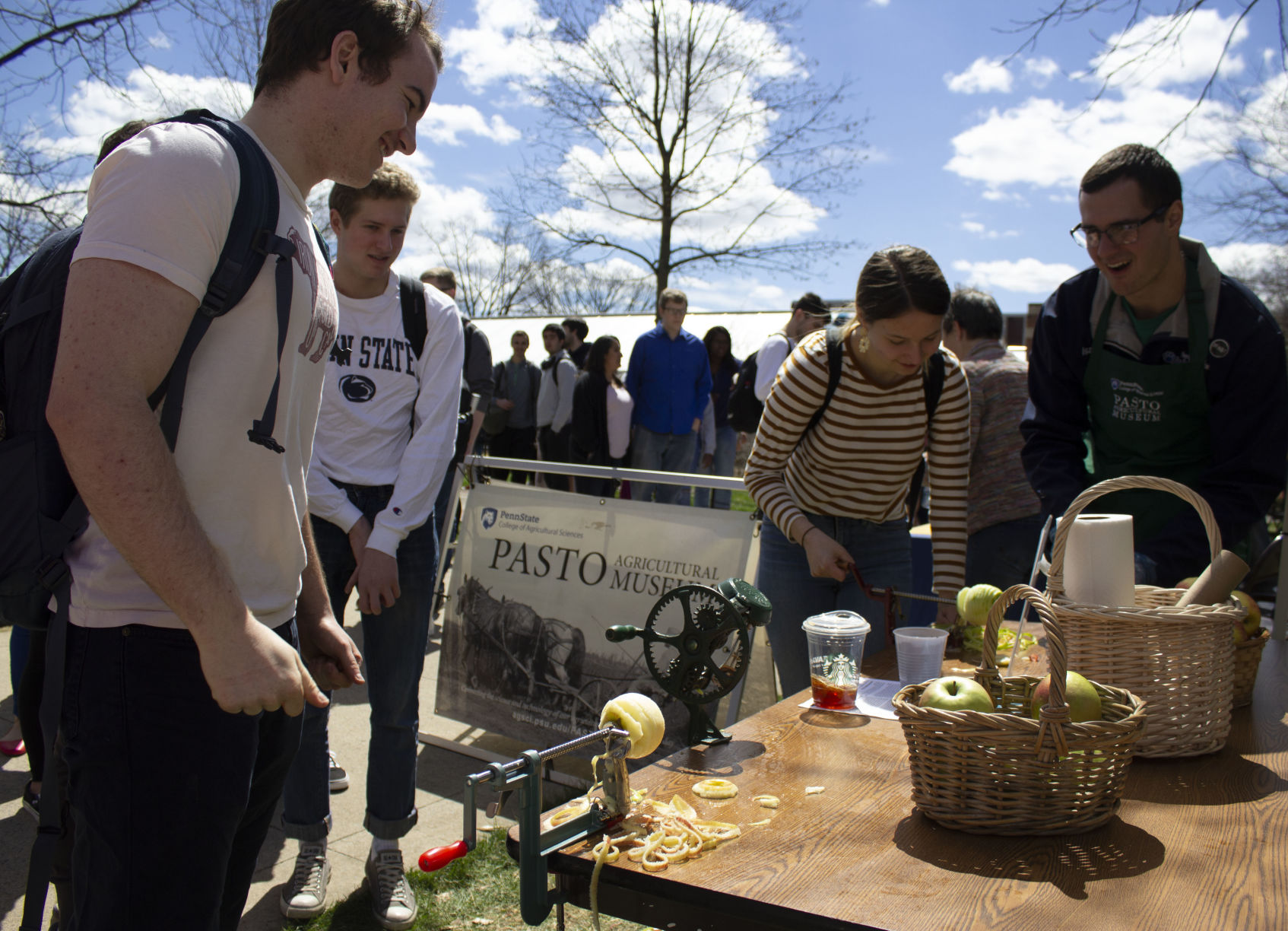 Ag Day, Apple Peeling